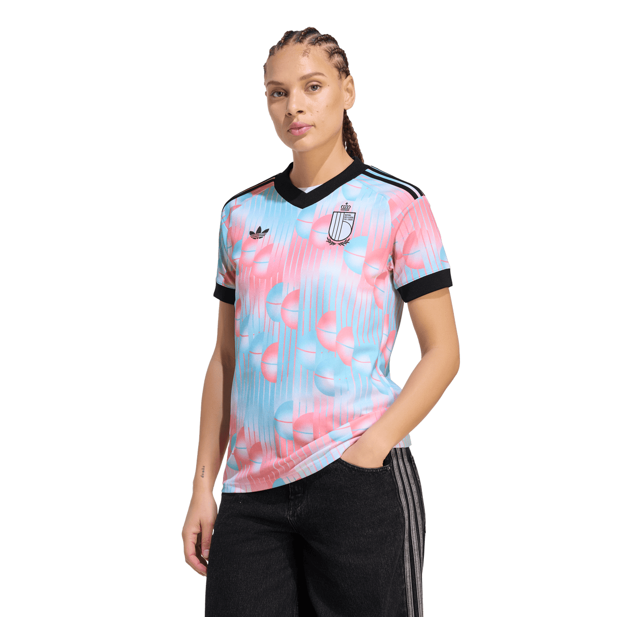 ADIDAS - Belgium 26 Away Jersey - Donna - Blue - image 3