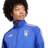 ADIDAS - Italy Home Anthem Jacket - Donna - Blue - image 5