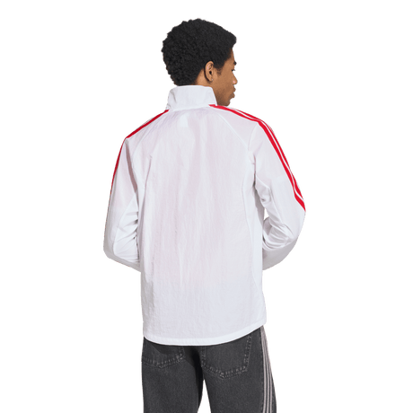 ADIDAS - Olympique Lyonnais Home Anthem Jacket - Uomo - White - image 3