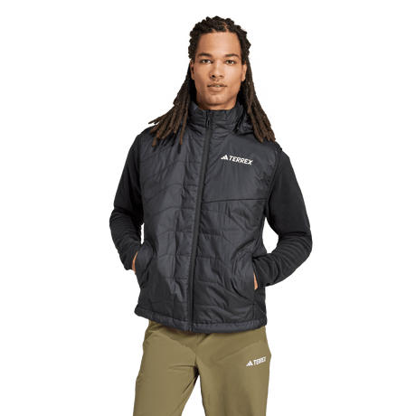 ADIDAS - Giacca Senza Maniche TERREX Multi CLIMAWARM Insulated Hooded - Uomo - Black - image 2