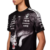 ADIDAS - Y-3 Mercedes - Amg Petronas Formula 1 Team Driver Short Sleeve Jersey - Black - image 7