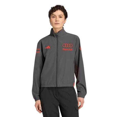 ADIDAS - Audi Revolut Formula One Team 2026 Mechanics Track Top - Donna - Black - image 2