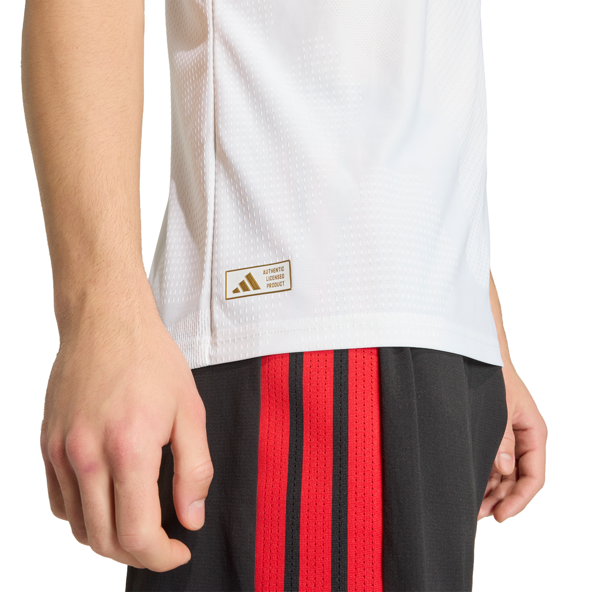 ADIDAS - Cr Flamengo 26 Away Authentic Jersey - Uomo - White - image 8