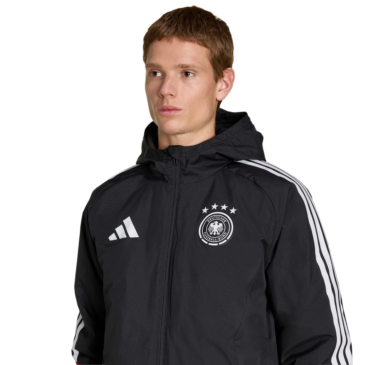 ADIDAS - Germany 26 Tiro Stadium Parka - Uomo - Black - image 7