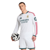 ADIDAS - Real Madrid 26/27 Home Authentic Jersey Long Sleeve - Uomo - White - image 3