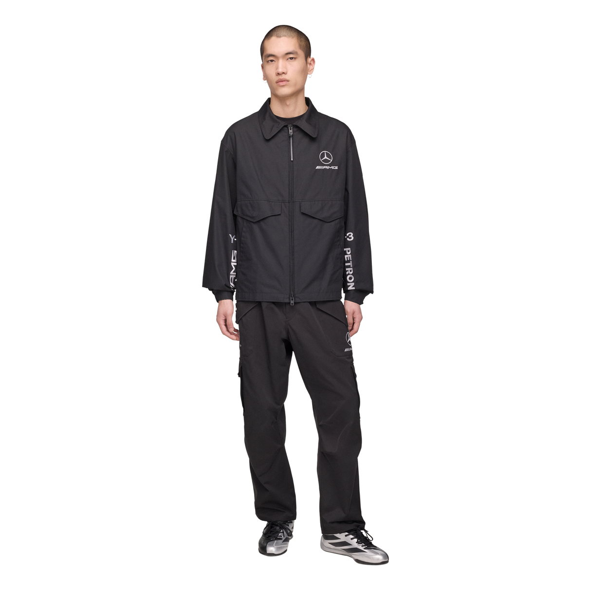 ADIDAS - Y-3 Mercedes - Amg Petronas Formula 1 Team Wolf Jacket - Black - image 5