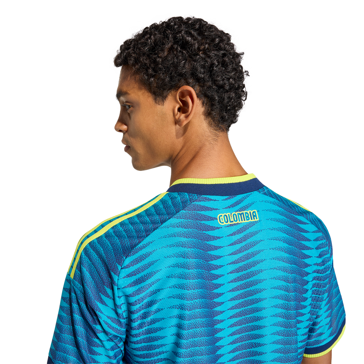 ADIDAS - Colombia 26 Away Authentic Jersey - Uomo - Turquoise - image 8