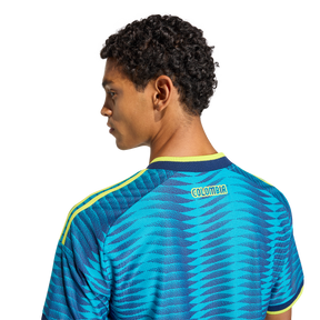 ADIDAS - Colombia 26 Away Authentic Jersey - Uomo - Turquoise - image 8