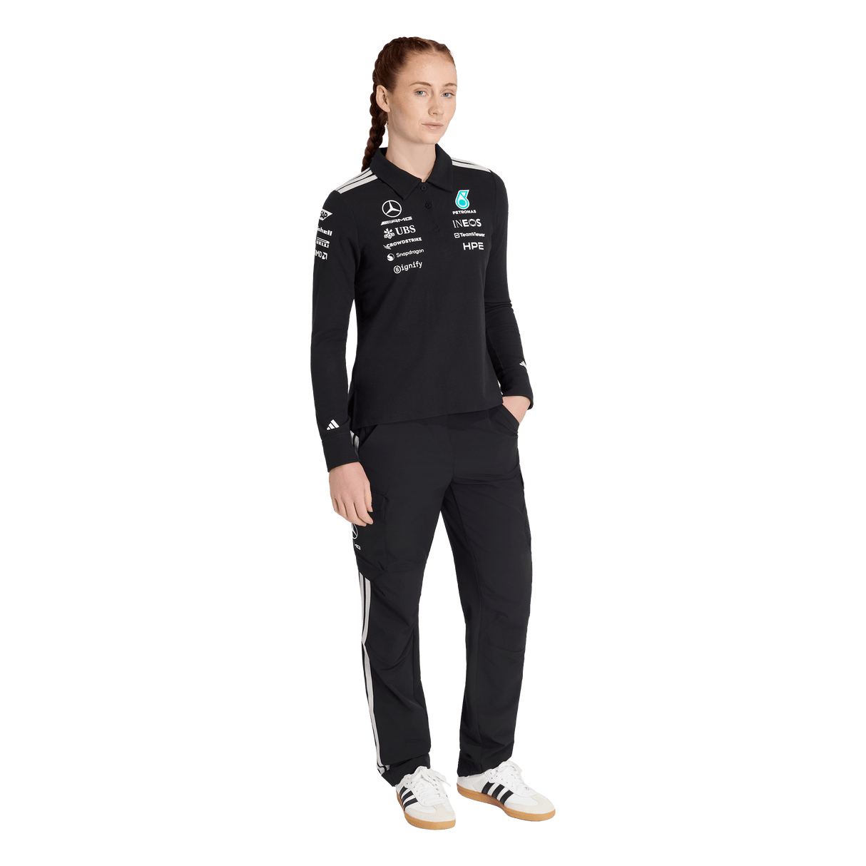 ADIDAS - Mercedes - Amg Petronas Formula 1 Team Mechanics Pant - Donna - Black - image 4