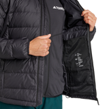 ADIDAS - Giacca TERREX Multi Light Down CLIMAWARM Hooded - Donna - Black - image 6