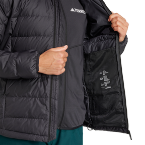 ADIDAS - Giacca TERREX Multi Light Down CLIMAWARM Hooded - Donna - Black - image 6