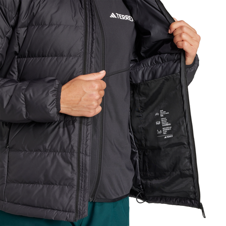 ADIDAS - Giacca TERREX Multi Light Down CLIMAWARM Hooded - Donna - Black - image 6
