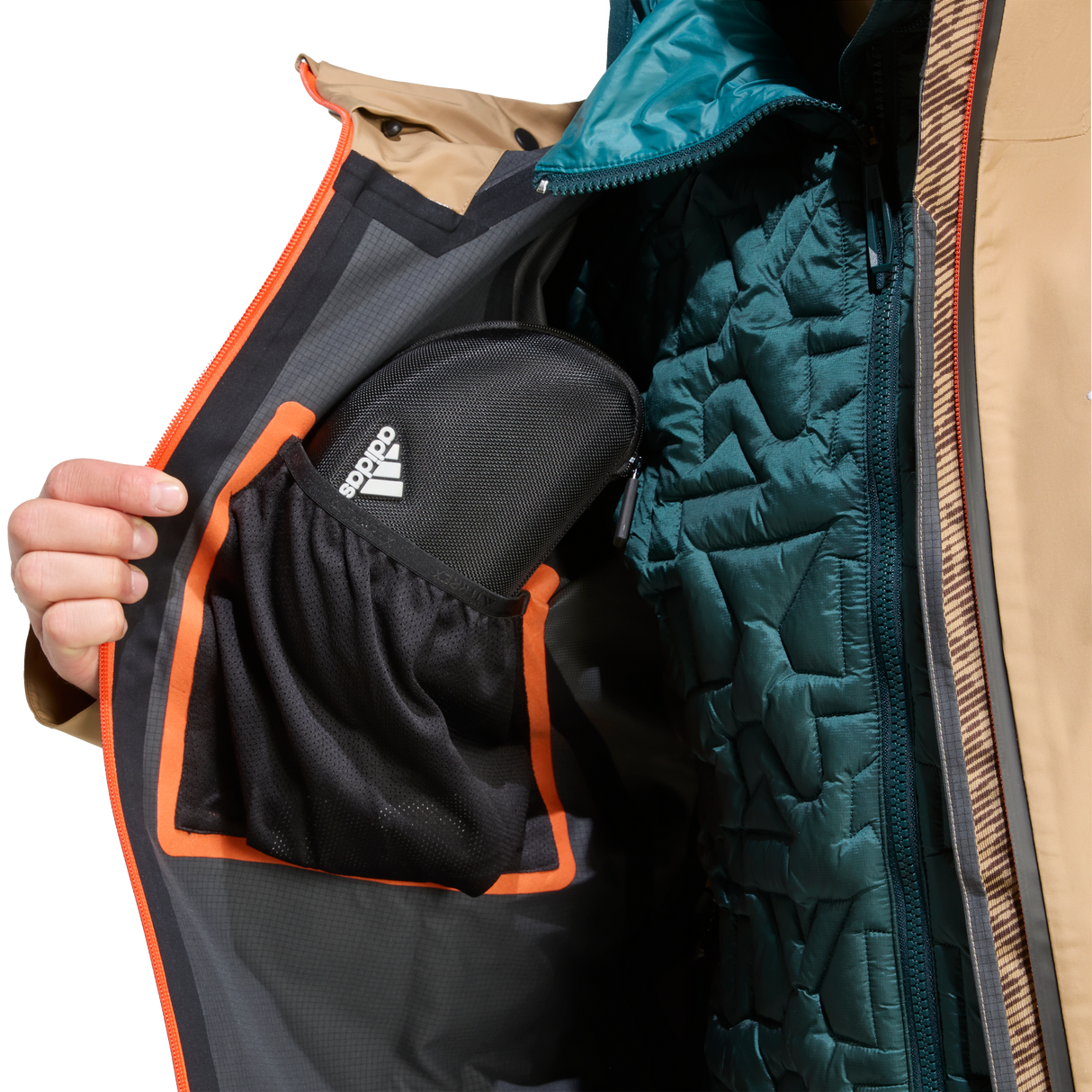 ADIDAS - Giacca TERREX Xperior Hybrid PRIMEKNIT CLIMAPROOF+ - Uomo - image 14
