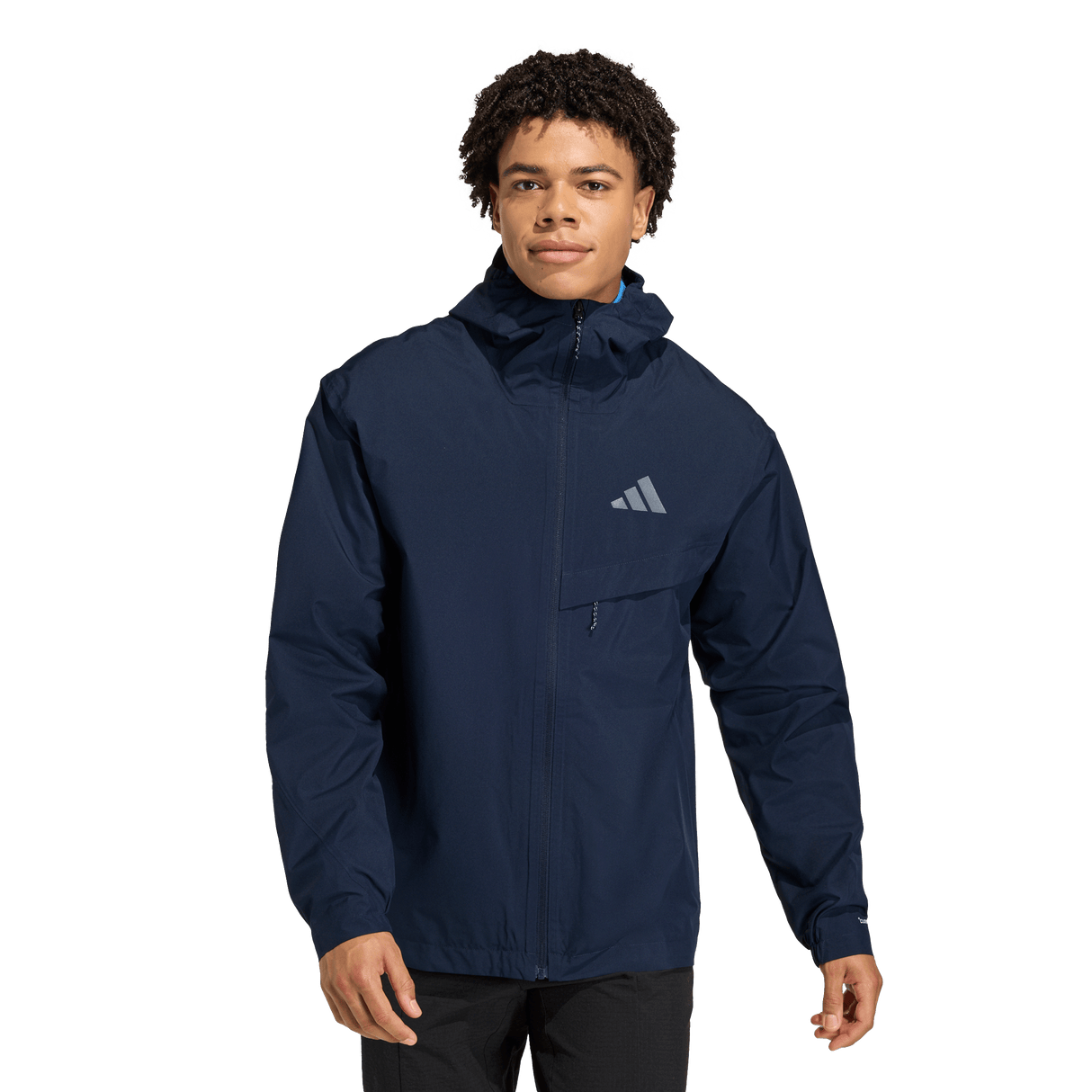 ADIDAS - TERREX Multi 2 Layer CLIMAPROOF Rain Jacket - Uomo - Blue - image 2