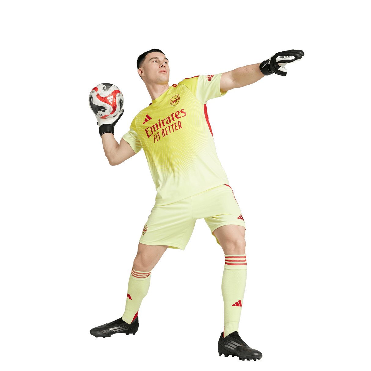 ADIDAS - Arsenal Fc 25/26 Goalkeeper Jersey - Uomo - Black - image 5