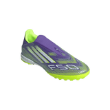 ADIDAS - F50 League Stivali Turf Senza Lacci - Purple - image 5