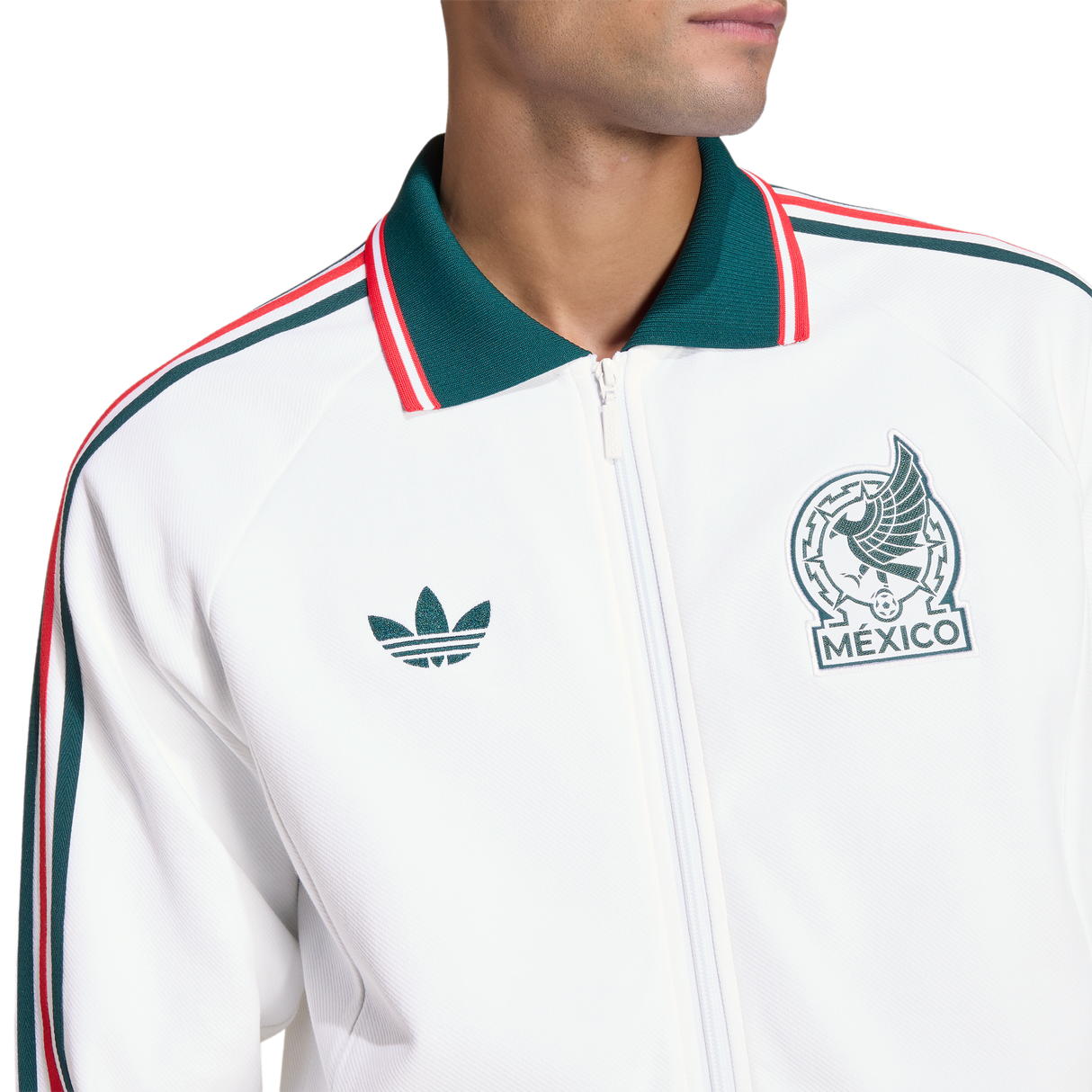 ADIDAS - Mexico Away Anthem Jacket - Uomo - White - image 5