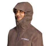 ADIDAS - TERREX Xperior 2 Layer GORE-TEX Performance Jacket - Donna - Brown - image 6