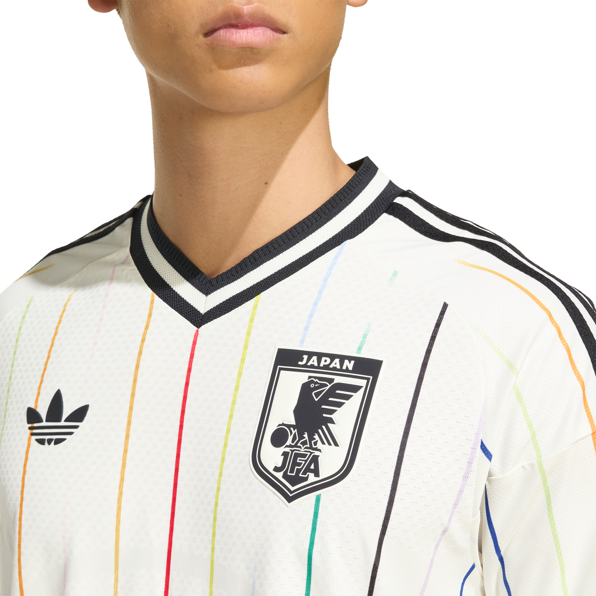 ADIDAS - Japan 26 Away Authentic Jersey - Uomo - White - image 6