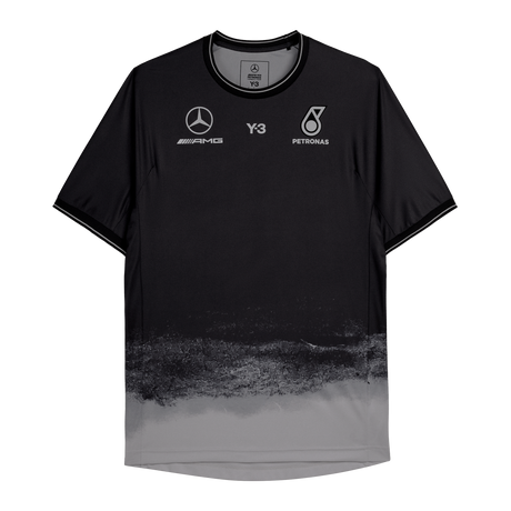 ADIDAS - Y-3 Mercedes - Amg Petronas Formula 1 Team Mechanics Short Sleeve Jersey - Black - image 1