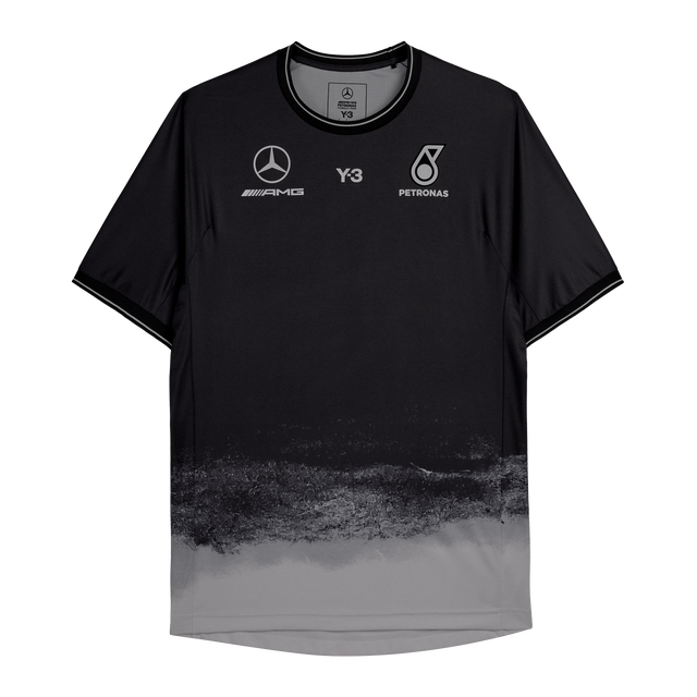 ADIDAS - Y-3 Mercedes - Amg Petronas Formula 1 Team Mechanics Short Sleeve Jersey - Black - image 1
