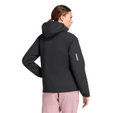 ADIDAS - TERREX Multi Essentials CLIMAPROOF Insulated Hooded Jacket - Donna - Black - image 3