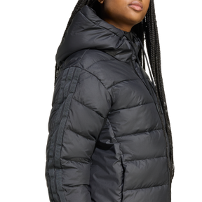 ADIDAS - Essentials CLIMAWARM 3 Stripes Synthetic Down Hooded Jackets - Donna - Black - image 6
