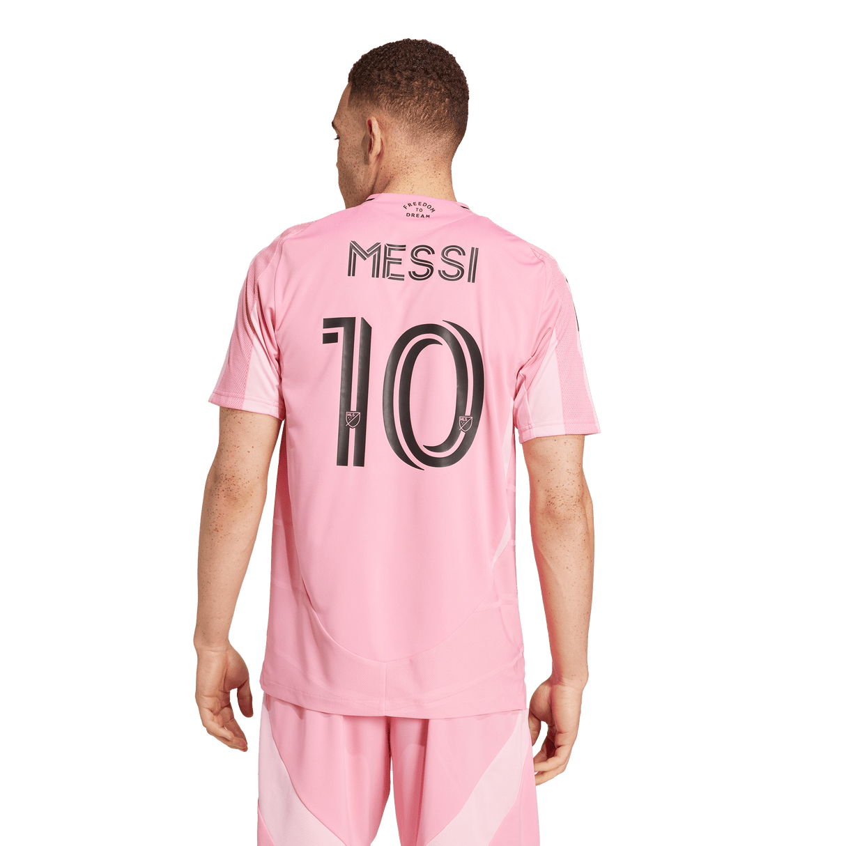 ADIDAS - Maglia Home Authentic 25/26 Messi Inter Miami Cf - Uomo - Pink - image 4