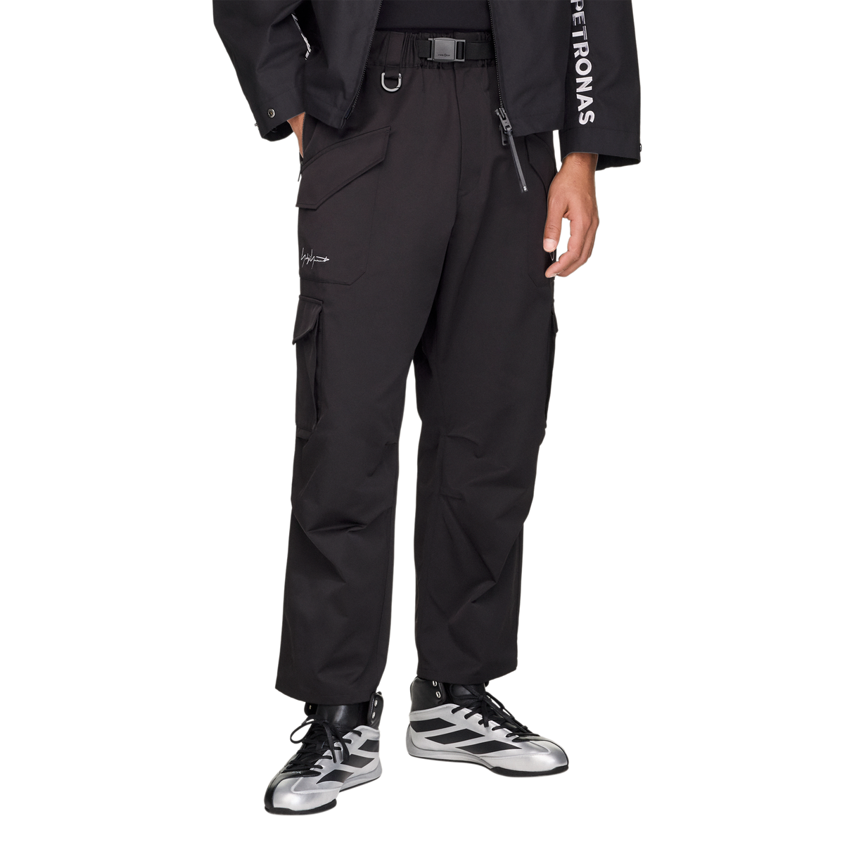 ADIDAS - Y-3 Mercedes - Amg Petronas Formula 1 Team Cargo Pants - Black - image 5