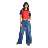 ADIDAS - Maglia Cropped Home Spain 26 - Donna - Red - image 6