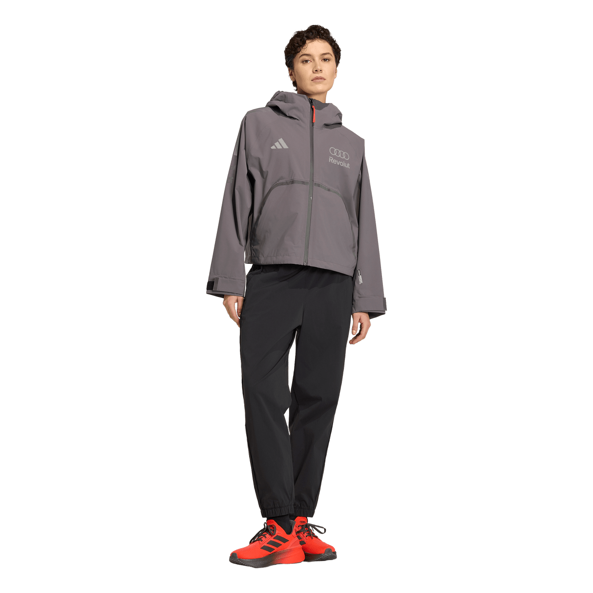 ADIDAS - Audi Revolut Formula One Team 2026 Engineers & Marketing Rain Jacket - Donna - Black - image 4