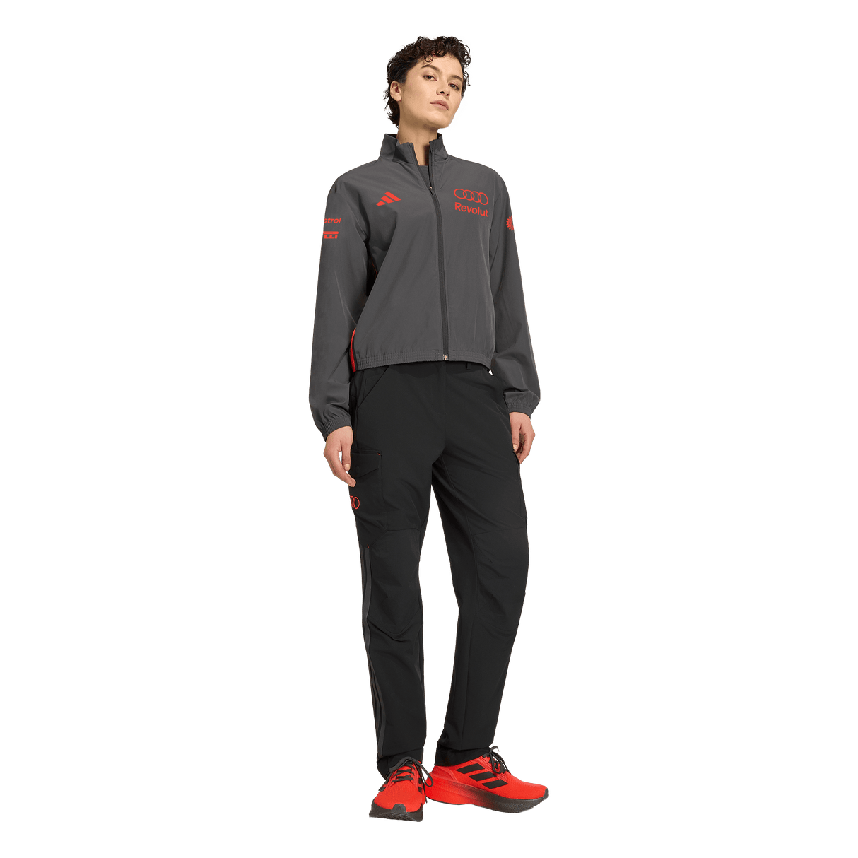 ADIDAS - Audi Revolut Formula One Team 2026 Mechanics Track Top - Donna - Black - image 4
