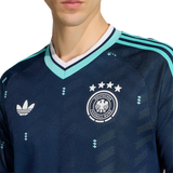 ADIDAS - Germany 26 Away Authentic Long Sleeve Jersey - Uomo - Blue - image 7