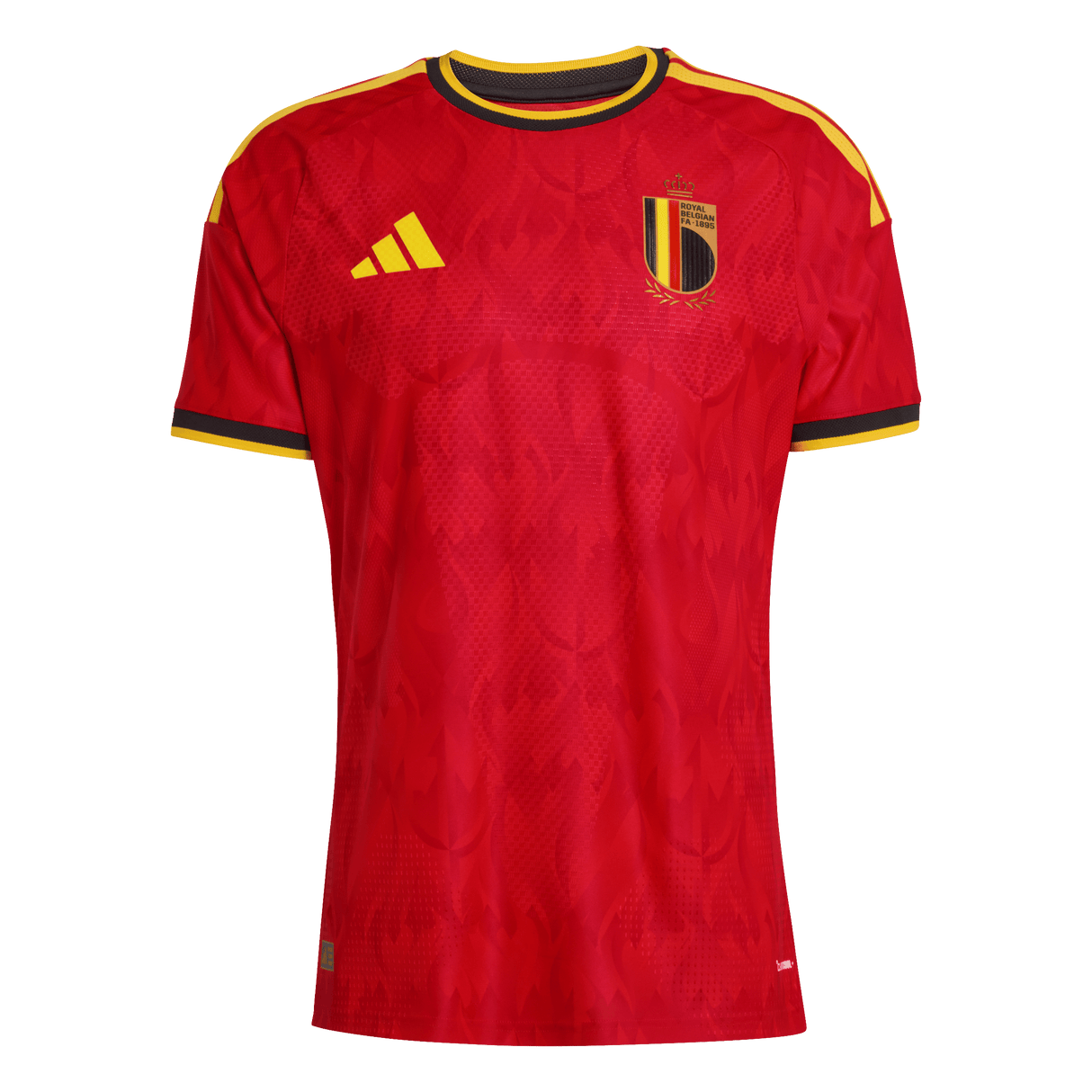 ADIDAS - Maglia Home Authentic Belgium 26 - Uomo - Red - image 1