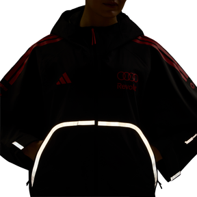 ADIDAS - Audi Revolut Formula One Team 2026 Mechanics Rain Jacket - Donna - Black - image 7
