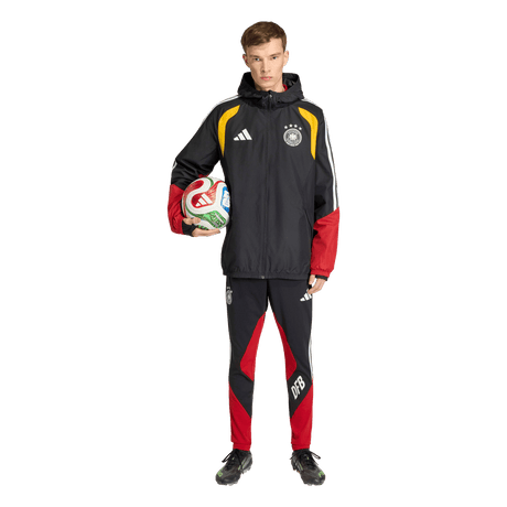 ADIDAS - Germany 26 Tiro All Weather Jacket - Uomo - Black - image 5