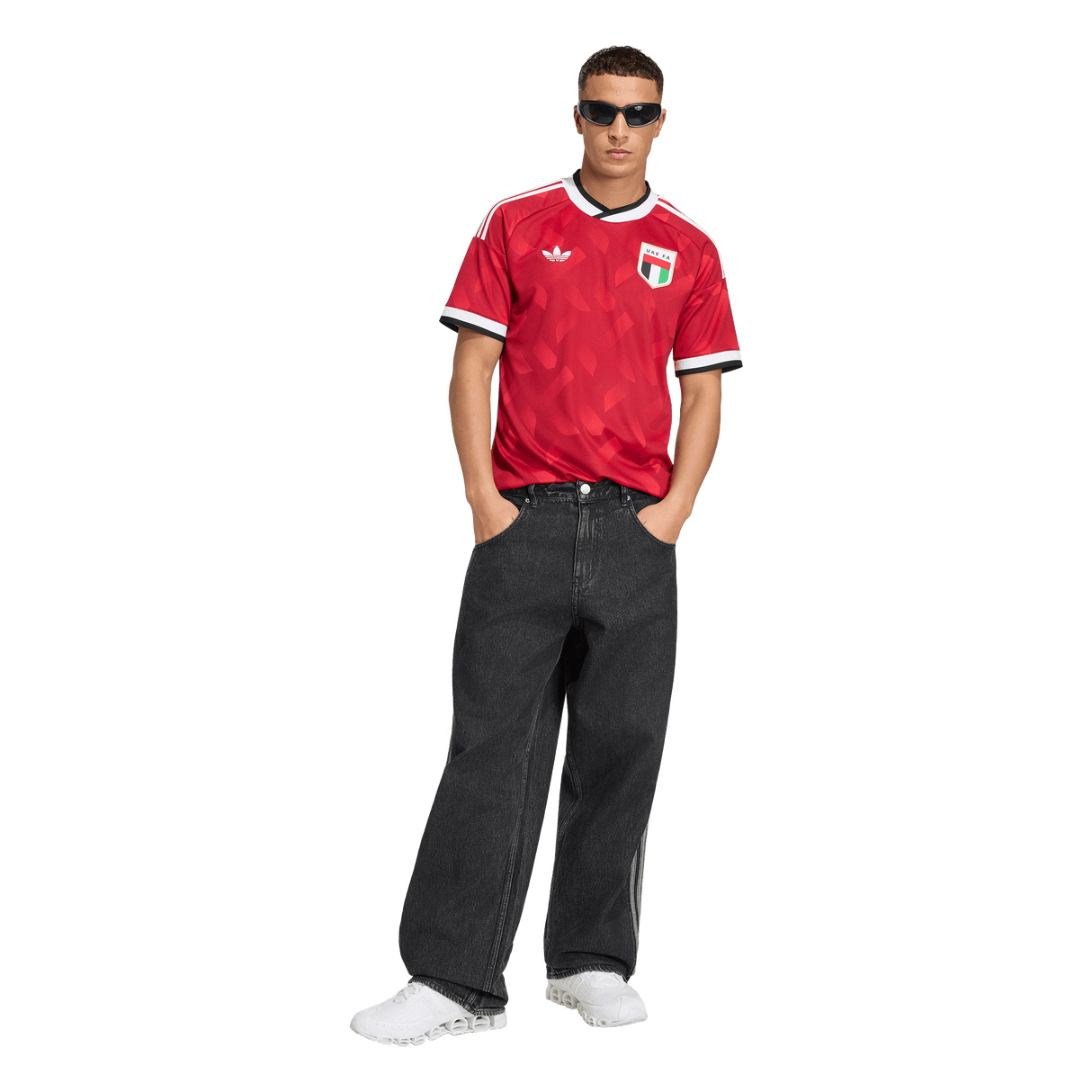 ADIDAS - United Arab Emirates 26 Away Jersey - Uomo - Red - image 5