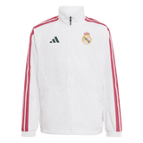 ADIDAS - Real Madrid Home Anthem Jacket Kids - White - image 2