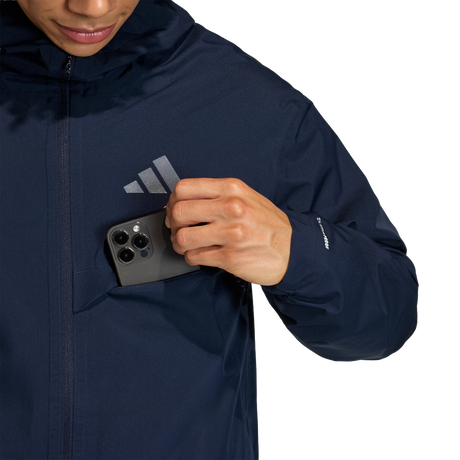 ADIDAS - TERREX Multi 2 Layer CLIMAPROOF Rain Jacket - Uomo - Blue - image 5