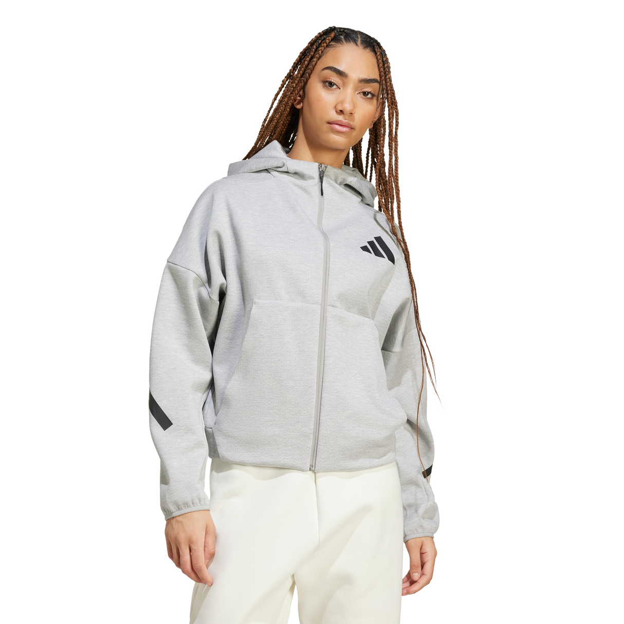 ADIDAS - Hoodie Adidas Z.N.E. Full-Zip - Donna - image 3