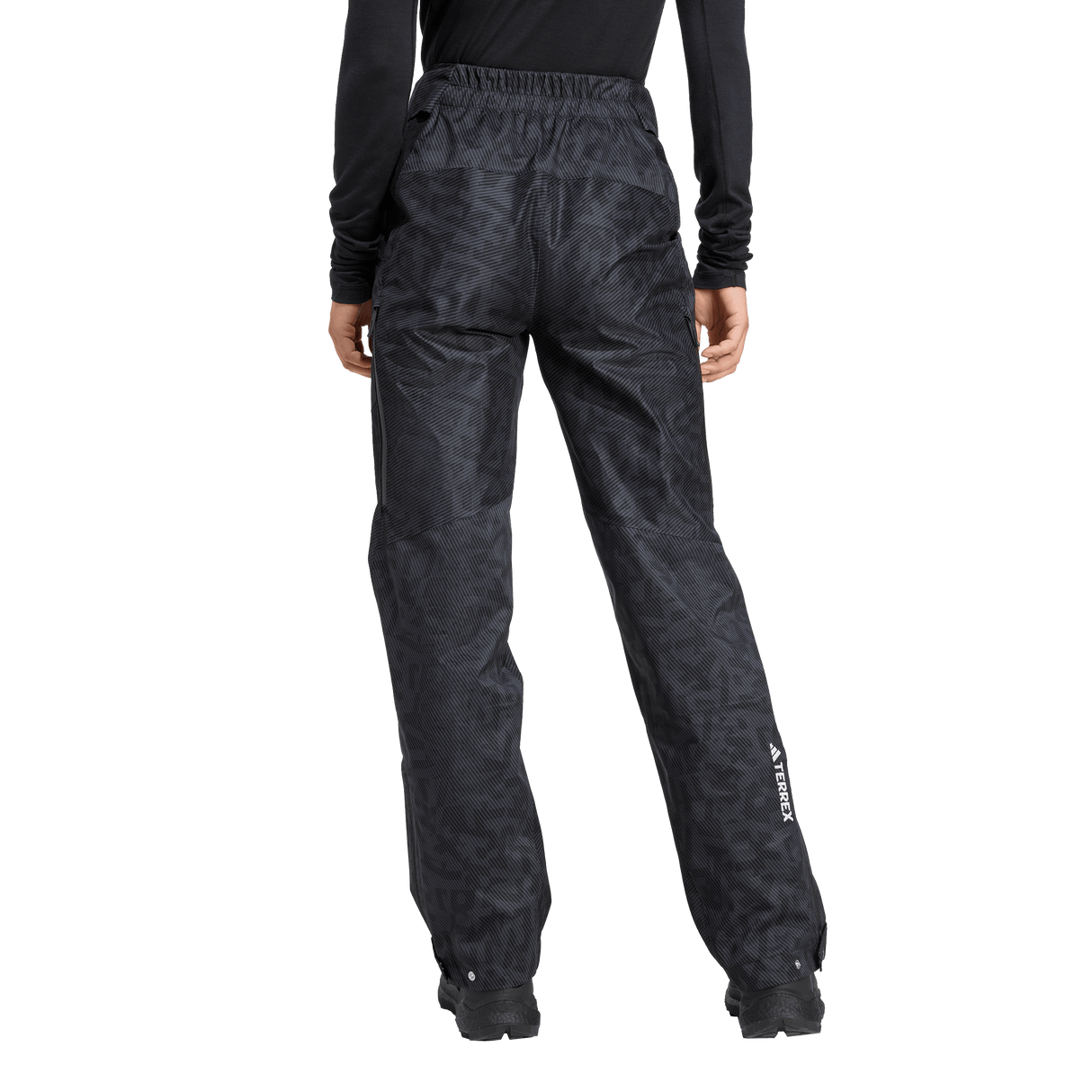 ADIDAS - TERREX Techrock 2.5 Layer PRIMEKNIT CLIMAPROOF+ Tour Pants - Donna - Black - image 3