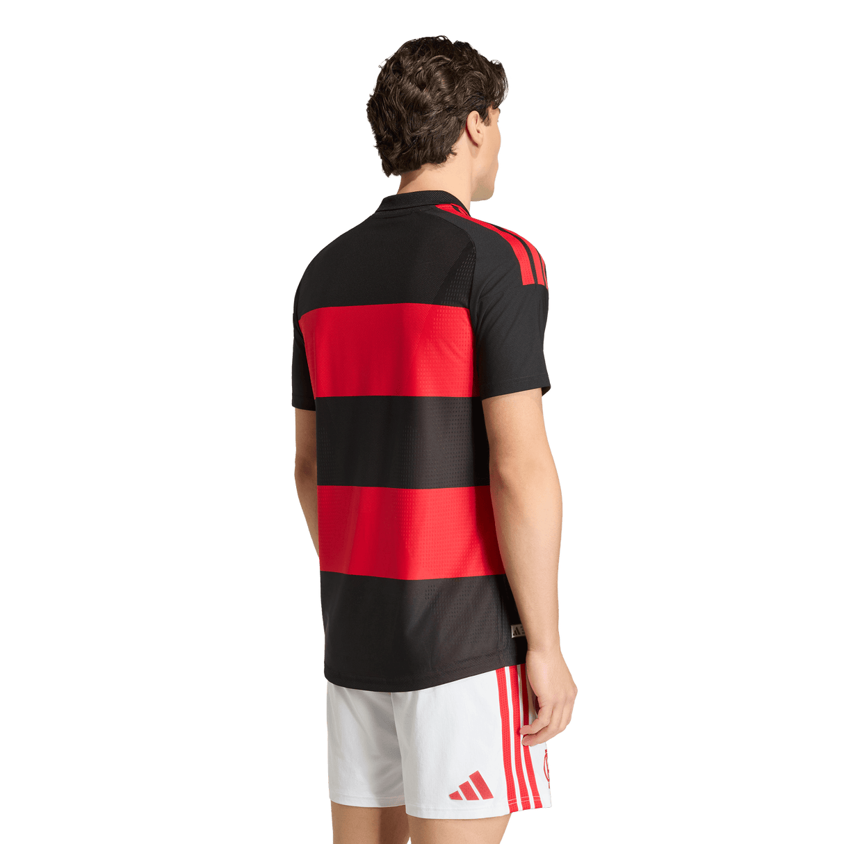 ADIDAS - Cr Flamengo 26 Home Authentic Jersey - Uomo - Red - image 7