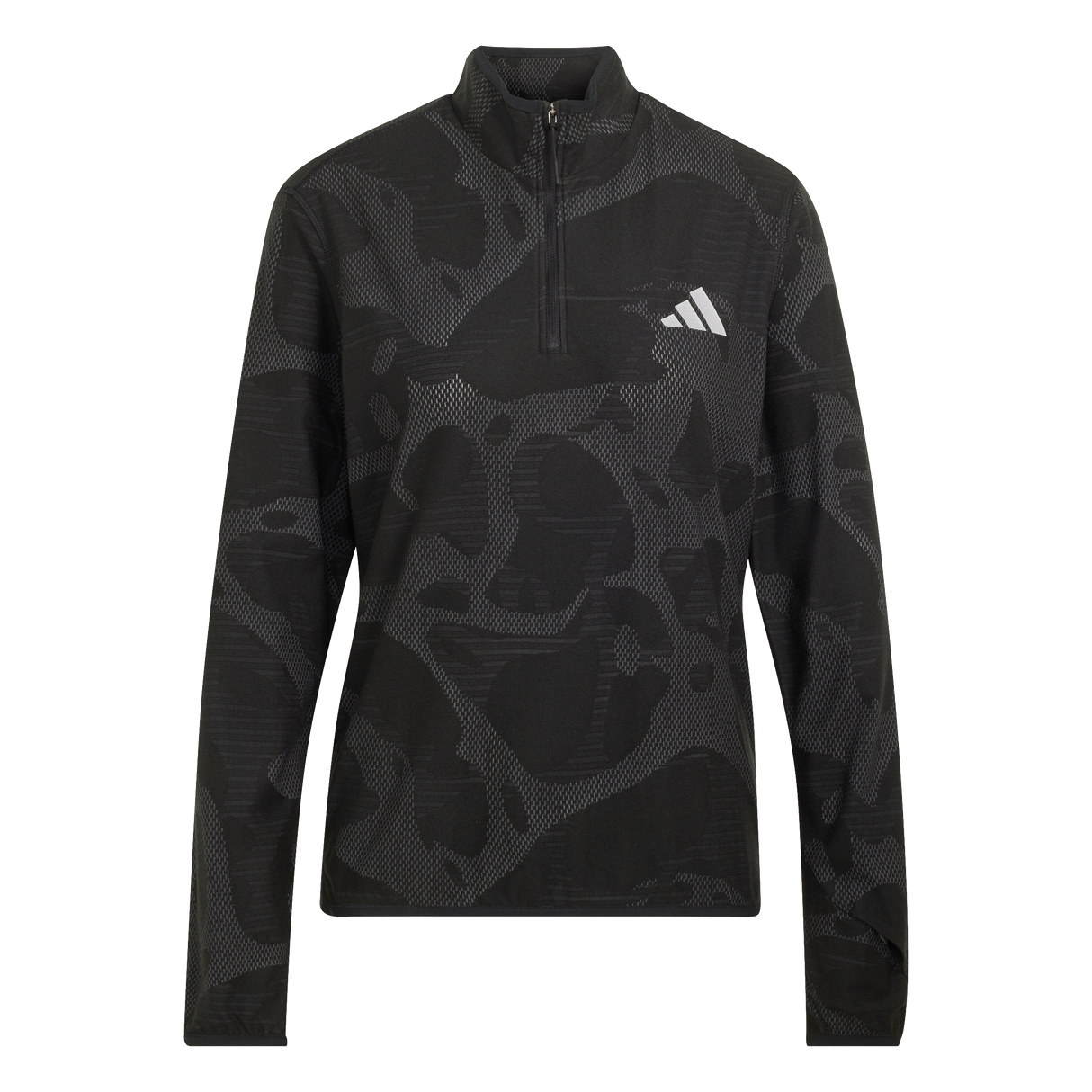 ADIDAS - Adi365 Running Half Zip - Donna - Black - image 1