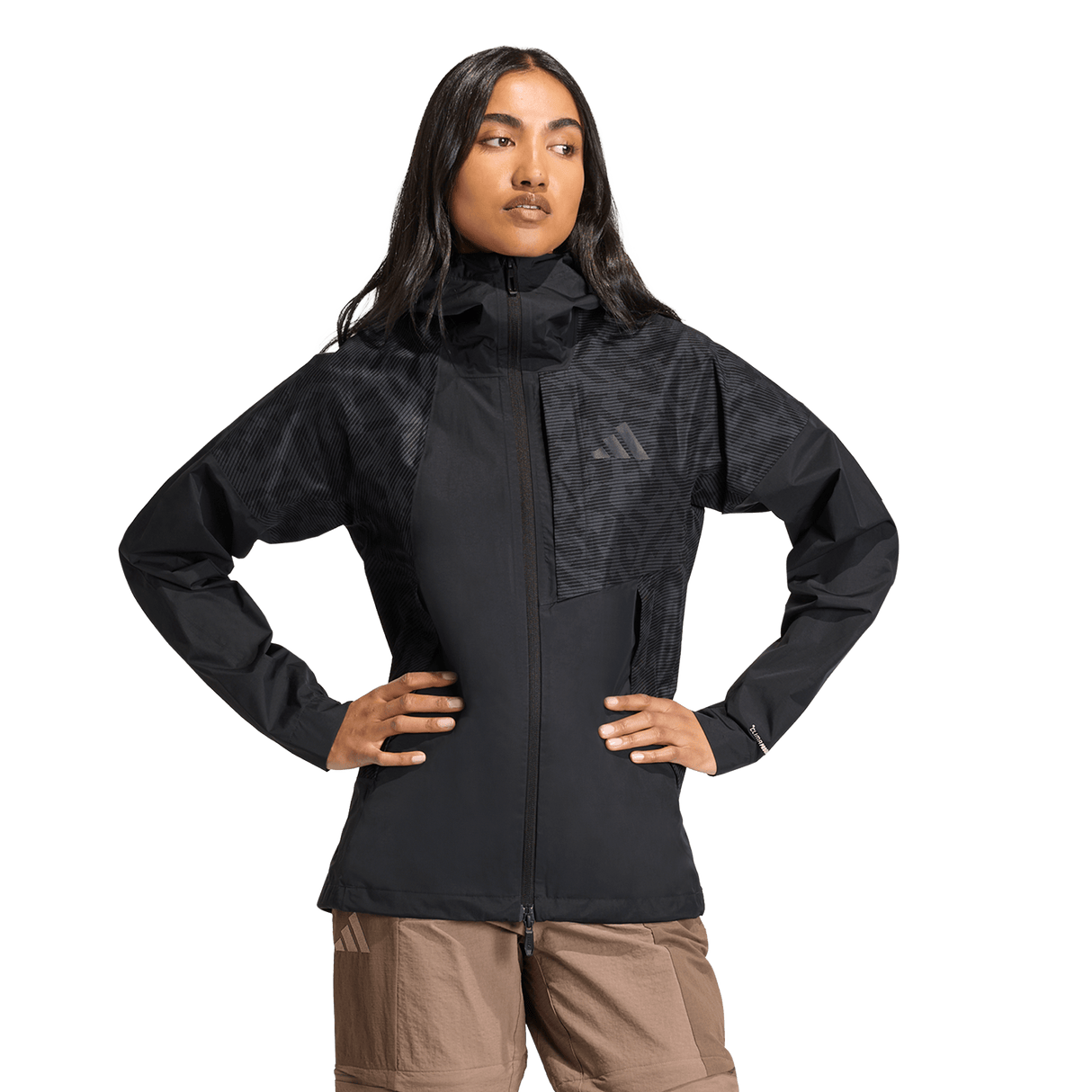 ADIDAS - Jacket TERREX Xperior 2.5 Layer Hybrid PRIMEKNIT CLIMAPROOF - Donna - image 2