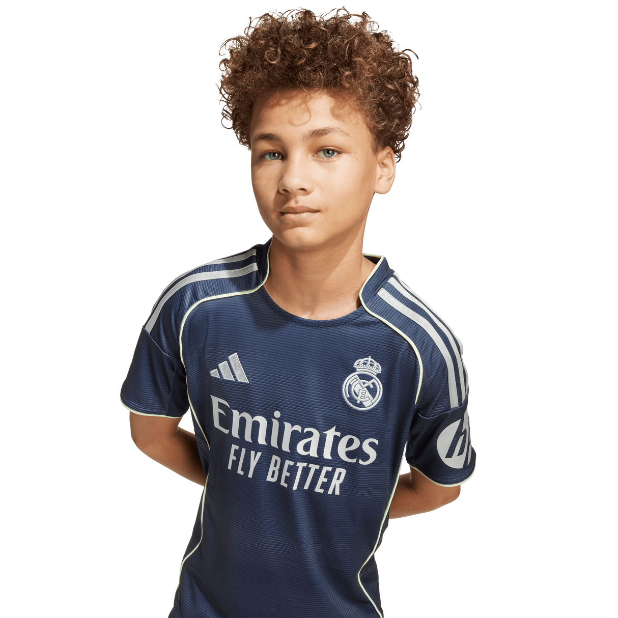 ADIDAS - Real Madrid 25/26 Away Kids Kit - Blue - image 9