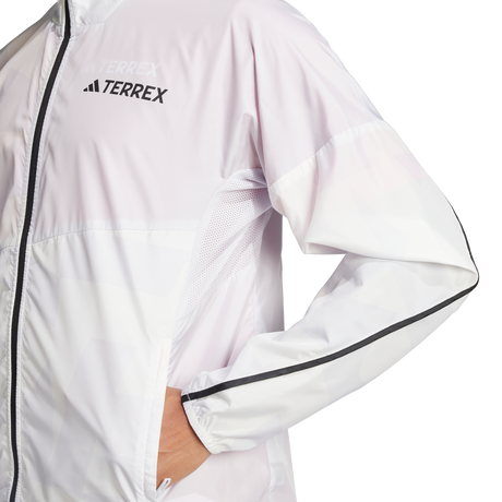 ADIDAS - Giacca A Vento TERREX Multi Printed - Donna - Grey - image 6