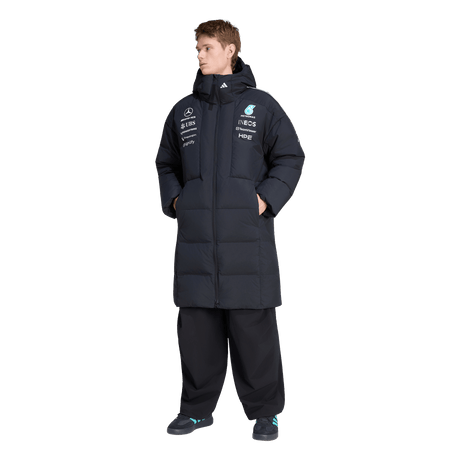 ADIDAS - Giacca Invernale Mercedes-Amg Petronas Formula 1 Team Engineers - Uomo - Black - image 2