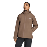 ADIDAS - TERREX Xperior 2 Layer GORE-TEX Performance Jacket - Donna - Brown - image 2
