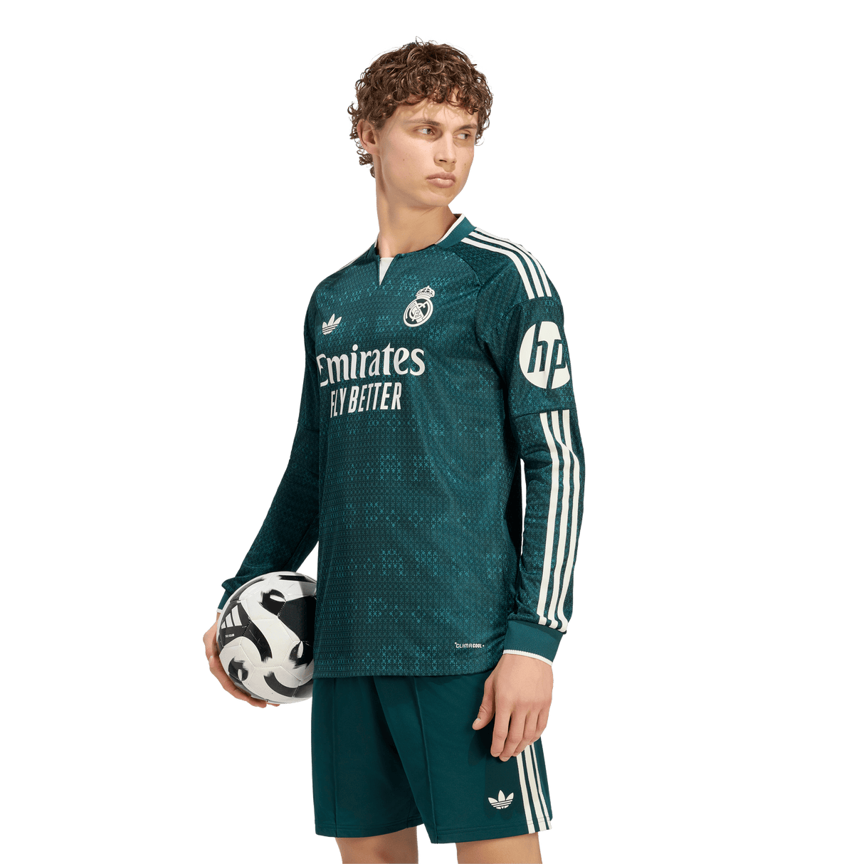 ADIDAS - Real Madrid 26/27 Away Authentic Jersey Long Sleeve - Uomo - Blue - image 3