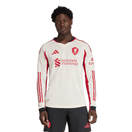 ADIDAS - Liverpool Fc 25/26 Away Authentic Jersey Longsleeve - Uomo - Black - image 3